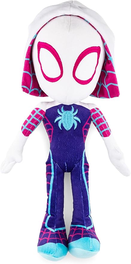 Jay Franco Marvel Spidey and His Amazing Friends Gwen The Ghost-Spider Pillow Buddy - Super Soft Polyester Microfiber, 18 inches (Official Marvel Product)