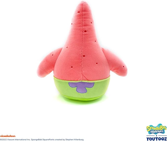 Youtooz Patrick Sit Plush 9" Inch Collectible, Official Licensed Soft Patrick Starfish Sit Plushie from Spongebob Squarepants by Youtooz Plush Collection