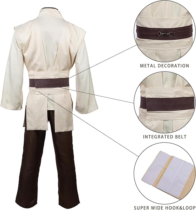 Polyester Halloween Cosplay Costume Men Knight Robe for Adutls Outfits for Theme Party Collectibles