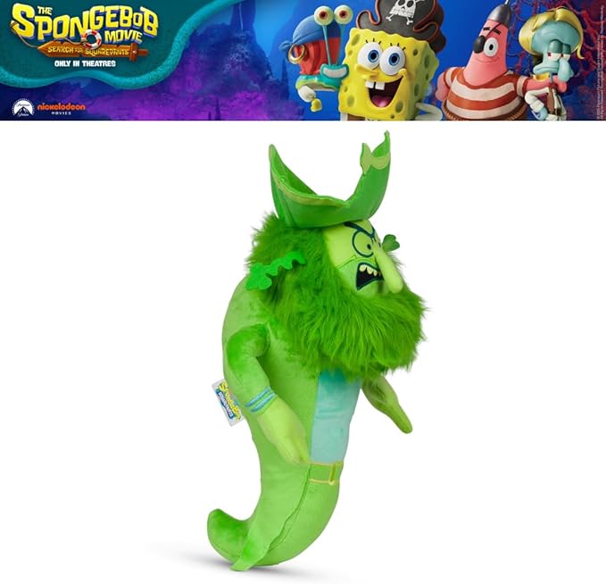 Spongebob Squarepants The Flying Dutchman Kids Plush Cuddle Pillow, Glow in The Dark, Super Soft & Cozy, (Officially Licensed Product) by Franco