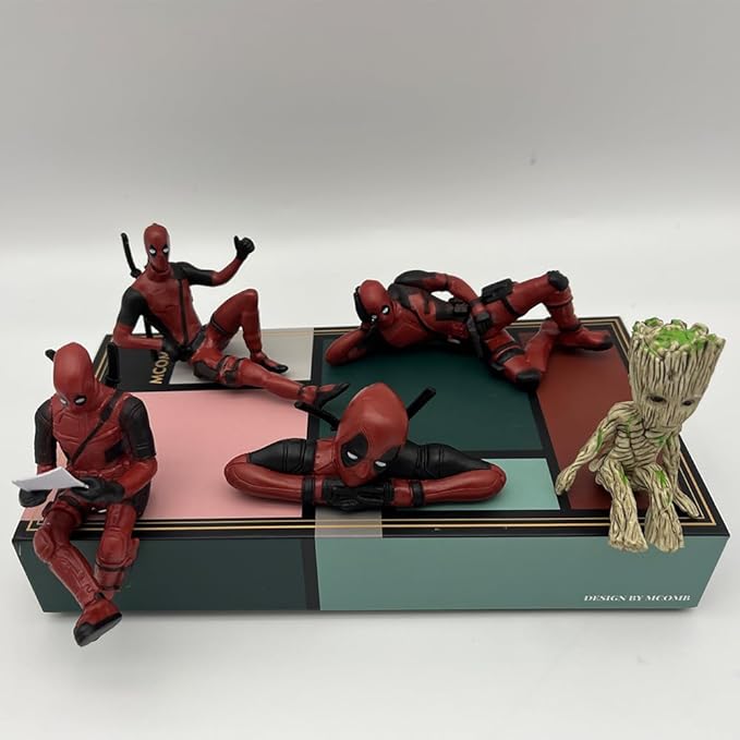 5Pcs Action Figure Set, Birthday Cake，Classics Figures Model for Home, Car, Desk and Computer Decorations，The Best Gift