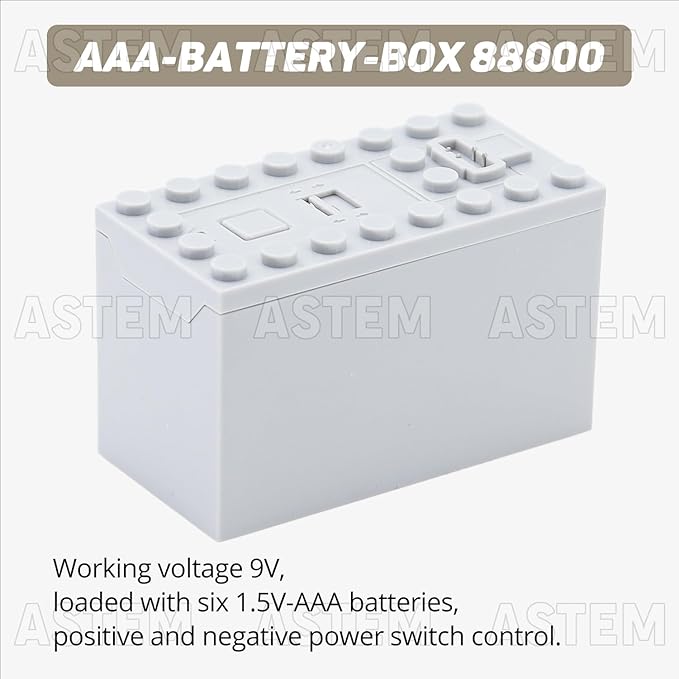 18pcs Power-Function-Motor-Set Compatible with Technic-Parts. Including Train-Motor Servo-Motor XL-Motor-L-Motor Speed-Control Remote Controller for MOC EV3.