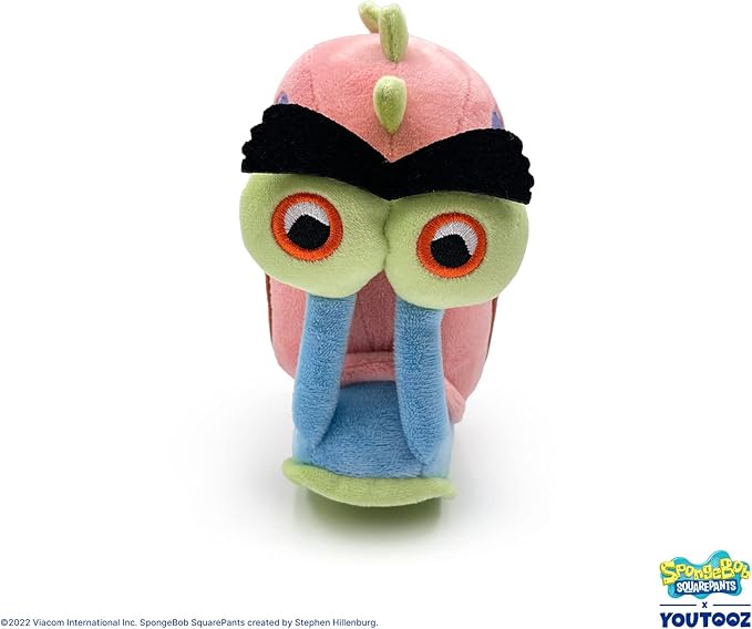 Youtooz Prehistoric Gary The Snail Stickie Plush 6", Cute Spongebob Squarepants Snail Toy Collection