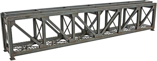 Walthers Trainline 109' Single-Track Pratt Deck Truss Railroad Bridge - Kit Train Collectable Train