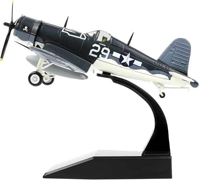 1/72 F-4U Corsair USA Fighter Model World War II Vintage Warplane Metal Diecast Aircraft Military Display Airplane for Display Collection or Gift
