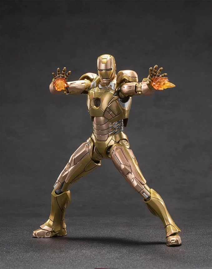 7 Inch MK21Ironman Action Figure (1/10 Scale) with Lots of Accessories,Exquisite Painting Collectible Toy