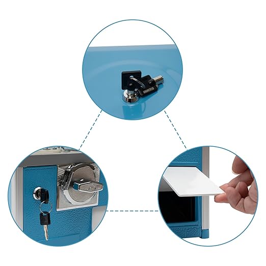 Vending Machine,Commercial Gumball Machine,Capsule Vending Machine for Business,Candy Vending Machine for Selling Capsule Toys Candies,1.77-1.97Inch Ball Diameter (Blue)