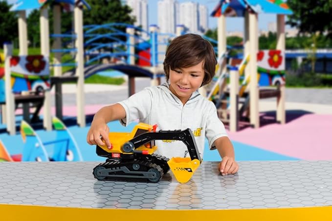 CAT Construction Toys, CAT Construction 11.5" Power Haulers 2.0 Excavator, Lights and Sounds, Ages 3 and up