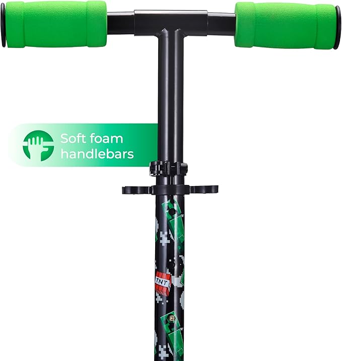 2 Wheel Kick Scooter with Light Up Wheels – Foldable, Non-Slip Deck, Comfortable & Smooth Ride