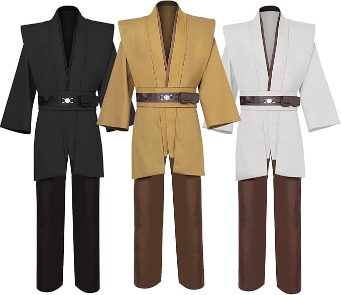 Knight Costume Adult Men's Tunic Hooded Robe Outfits Halloween Cosplay Uniform