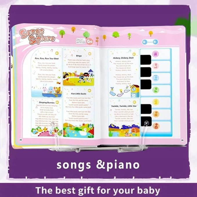 2025 Fun English Sound Book for Kids 3+ | 470+ Words & Exciting Themes | Interactive Talking Toy with Phonics, Spelling Games & Story Mode(Animal World)