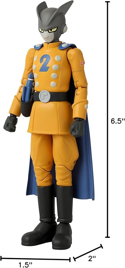Dragon Ball Super - Dragon Stars - Gamma 2 (Super Hero), 6.5" Action Figure