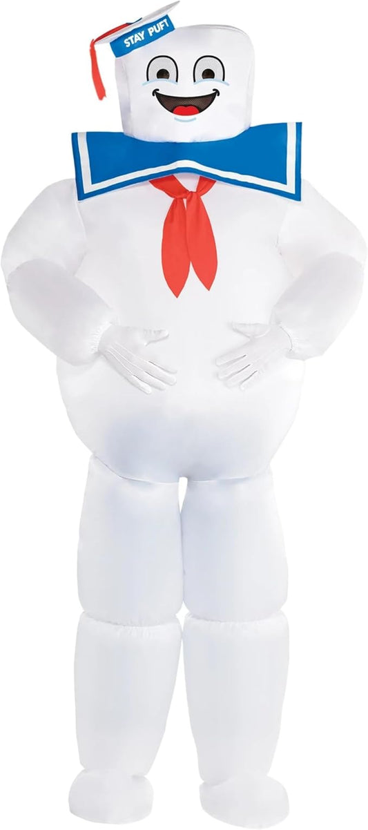 Amscan Adorable White Baby Ghostbusters Stay Puft Costume Set (Standard Size) 1 Pack - Premium Material & Uniquely Designed - Perfect For Themed Parties, Halloween & Fun Photoshoots