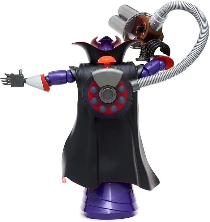 Disney Store Official Zurg Interactive Talking Action Figure from Toy Story, Features Sounds and Phrases from the Movies, Interacts with Other Figures and Toys