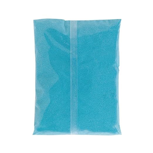 S&S Worldwide Art Sand - Lt Blue, 2 lbs., For Sand Art Layering in Bottles, Decorating Adhesive Sand Art Pictures, Terrariums, Over Glue & More Crafts, For Kids & Adults, Fine Sand, Non-Toxic, 2lb Bag