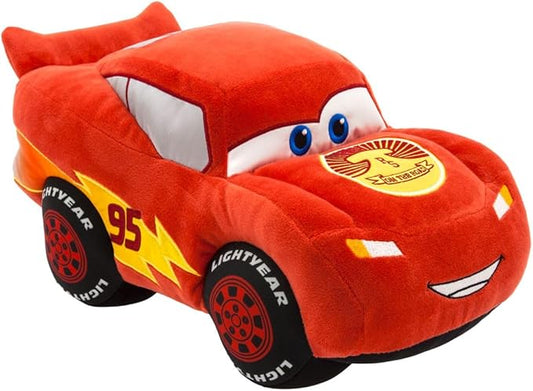 Disney Store Official Lightning McQueen Plush Medium Soft Toy for Kids, 12 inches, Cuddly Character with Fuzzy Texture and Embroidered Details. Suitable for All Ages