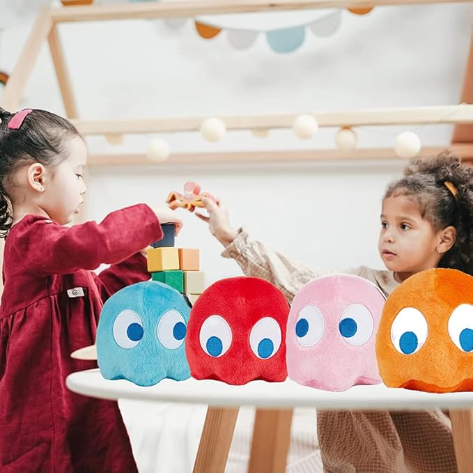 6in Red Plush Toy,Ghost Stuffed Plush Animal, Plush Toy Anime Very Cute and Soft Plush Doll, Gifts for Boys Girls.