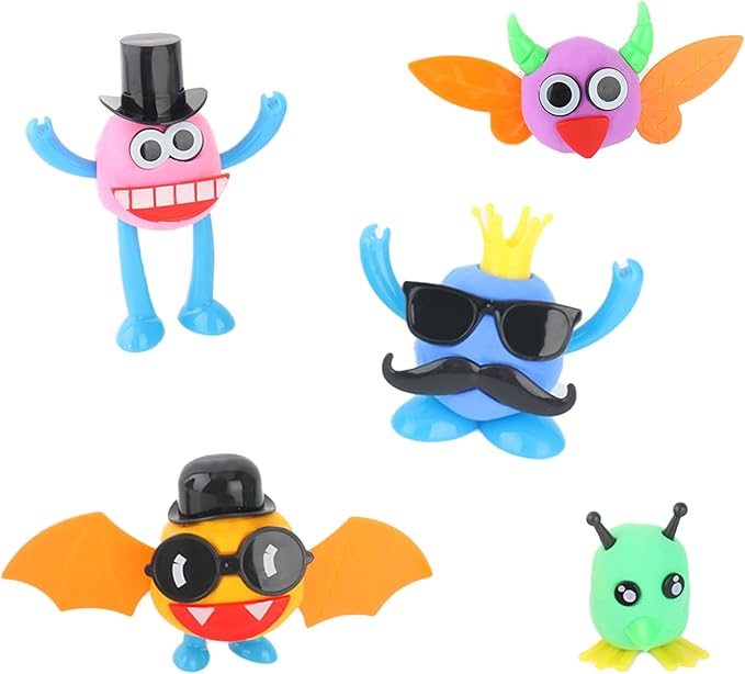 Modeling Clay Tools for Kids Ages 2-4, Craft Molding Clay Tool Set, Clay Molds Cutters Roller Stamps, Modeling Clay Kit 43 Pcs, Sculpting Texture Rolling Pin, Toddlers Accessories Girls Boys