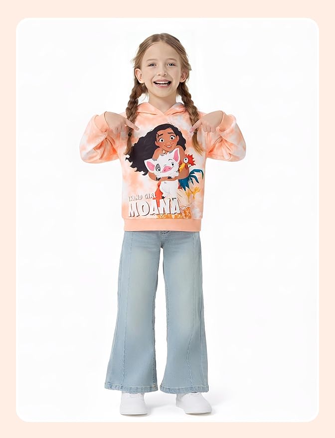 Disney Lilo & Stitch Minnie Mickey Spiderman Frozen Elsa Boys/Girls Hoodie Sweatshirt Graphic Pullover Tops Toddler-Big Kid