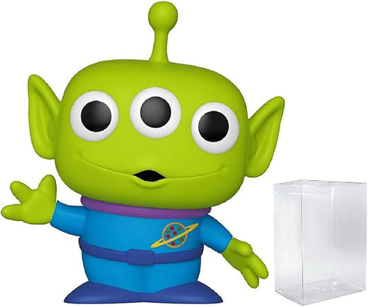 Disney Pixar: Toy Story 4 - Alien Funko Pop! Vinyl Figure (Bundled with Compatible Box Protector Case), Multicolored, 3.75 inches