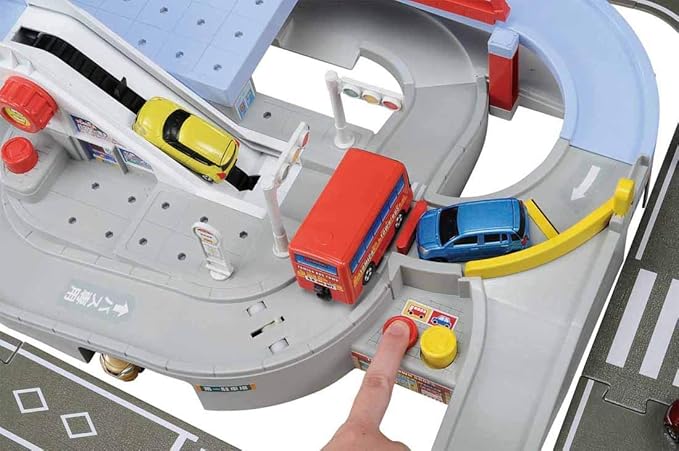 TAKARA TOMY Tomica Tomica and Hashiro You! Round and Round Bus Town