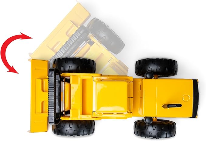 Tonka Retro Front Loader - Collector's Edition - Made with 2X More Steel, Kids Construction Toy, Metal Truck, Toy Truck for Boys and Girls, Kids, Toddlers, Ages 3+