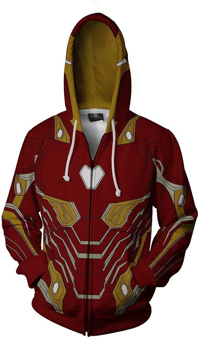 3D Captain Fashion Cosplay Hoodie Jacket