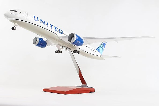 Daron SkyMarks United 787-9 1/100 w/Wood & Gear New Livery SKR9006