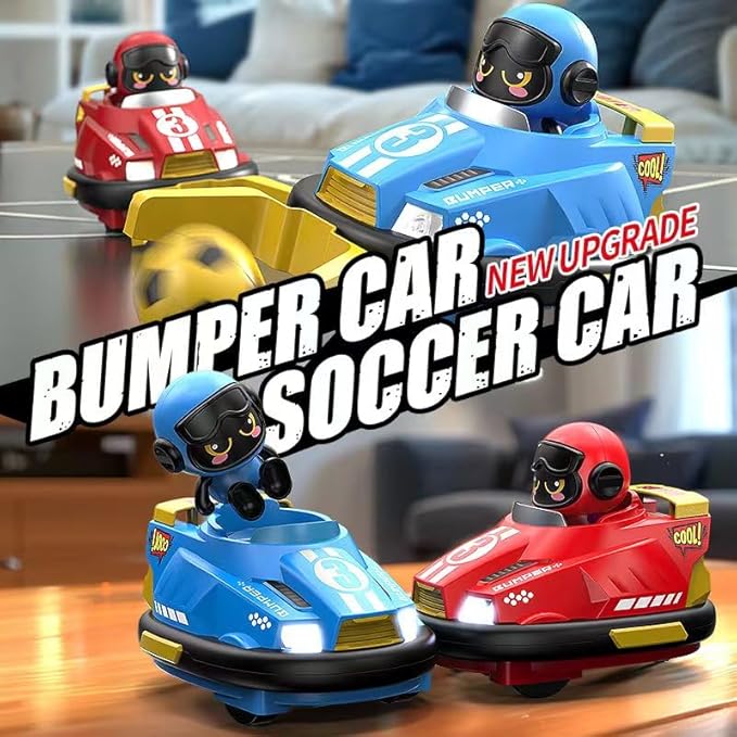 OBEST Multiplayer Remote Control Bumper Car, 2 Pack, RC Car with Ejection Doll, Interactive Toys for Parents and Kids