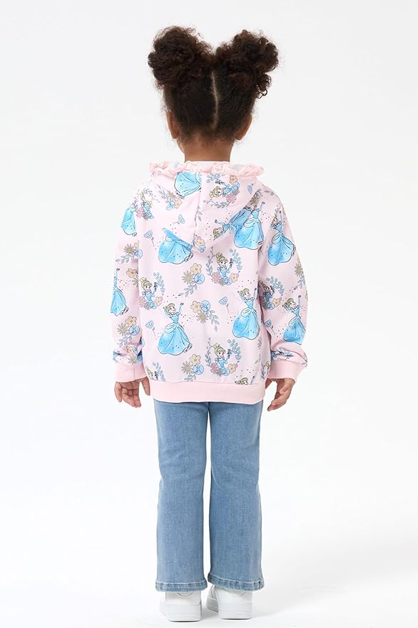 Disney Frozen Stitch Princess Minnie Mickey Spiderman Girls/Boys Zip Up Hoodie Fall Zipper Sweatshirt Jacket Toddler-Big Kid