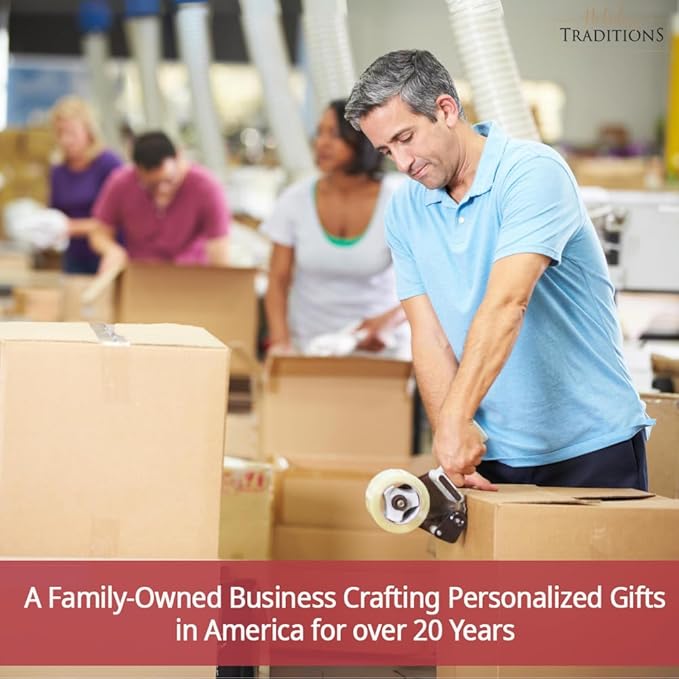 Personalized Building Blocks Ornament 2025 | Free 24h Customization | Laser Engraved Kids Christmas Ornaments for Tree | Custom Gift Wrapped Toddler Keepsake for Girls, Boys