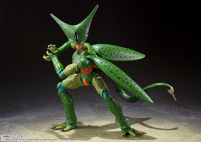 TAMASHII NATIONS - Dragon Ball Z - Cell First Form (Reissue) S.H.Figuarts Action Figure