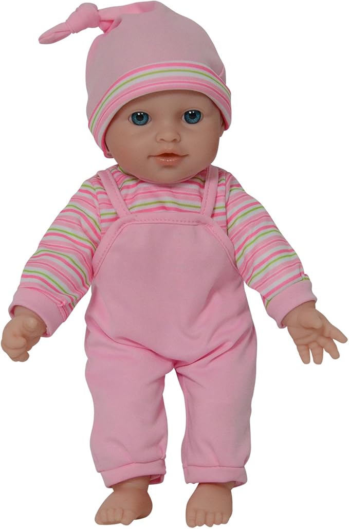The New York Doll Collection 12" Twins Baby Doll - Soft Body Twin Baby Dolls (12" Caucasian)