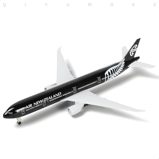 1/300 Boeing 777 New Zealand Diecast Metal Airplane Model with Stand -777 Airplane Model for Adult with Stand (8.3 inches Long) Aviation Enthusiasts Gifts, Desktop Display Decorations