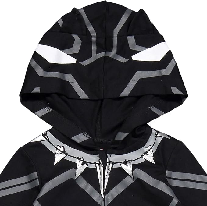 Marvel Avengers Spider-Verse Spider-Man Venom Iron Man Zip Up Cosplay Coverall Newborn to Little Kid