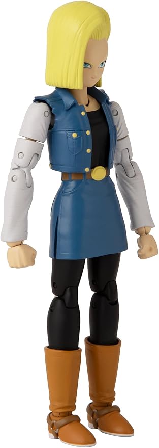Dragon Ball Super - Dragon Stars - Android 18, 6.5" Action Figure