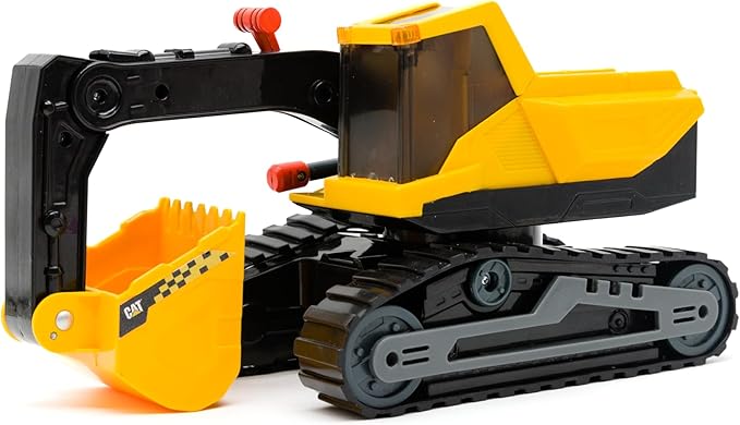 CAT Construction Toys, CAT Construction 11.5" Power Haulers 2.0 Excavator, Lights and Sounds, Ages 3 and up
