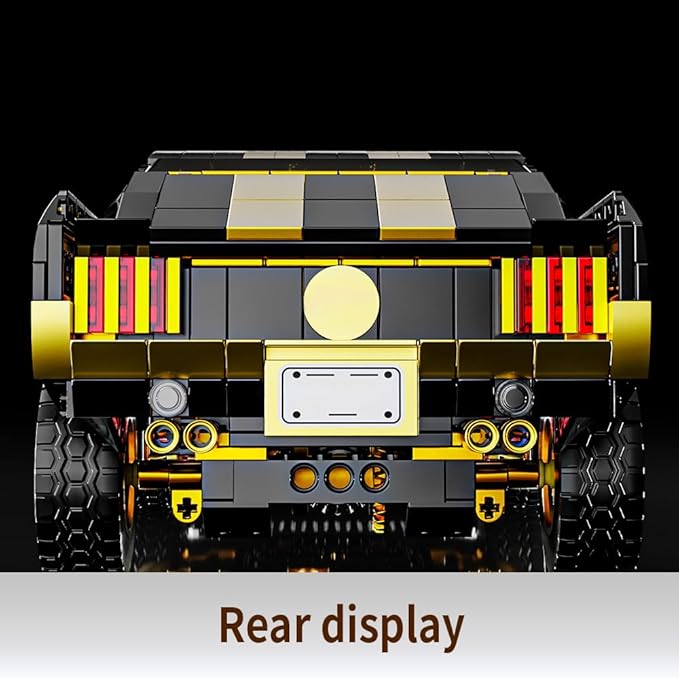 1:10 MOC Sports GTRS Car Building Blocks Toys Boys or Adults Kits， Building Set Raceing Car Model,Cars for Boys Age 14，(1680 Pieces)