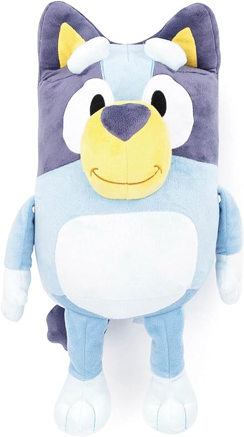 Bluey Plush Pillow Buddy - Super Stuffed Soft Character Pillow - Polyester Microfiber, 19 Inches
