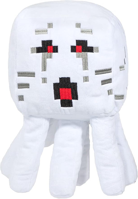 Jay Franco Minecraft Ghast Plush Stuffed Pillow Buddy - Super Soft Polyester Microfiber, 15 inches (Official Minecraft Product)