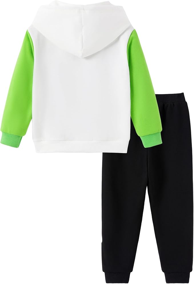 Disney Marvel Spider-Man Mickey Toy Story Cars Boy Pullover Hoodie&Jogger Pants Outfit Set Sweatsuit Lounge Matching Set 2-9Y