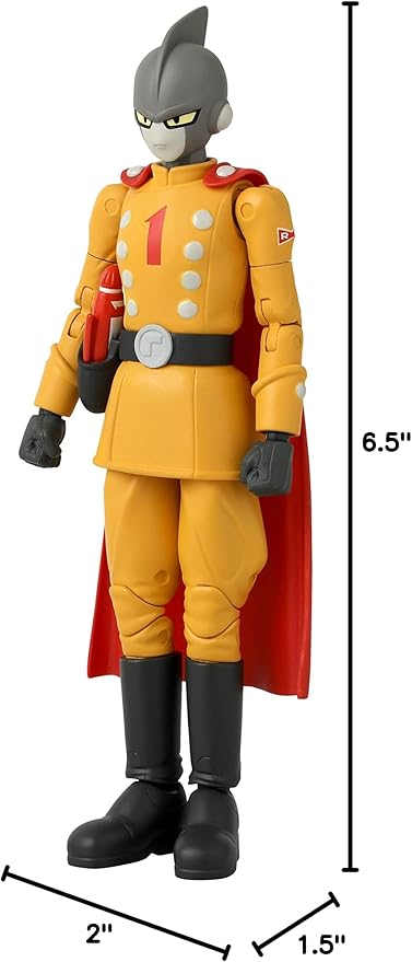 Dragon Stars Series - Dragon Ball Super: Super Hero - Gamma 1, 6.5" Action Figure