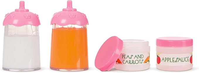 Melissa & Doug Mine to Love Time to Eat Doll Accessories Feeding Set (8 pcs)