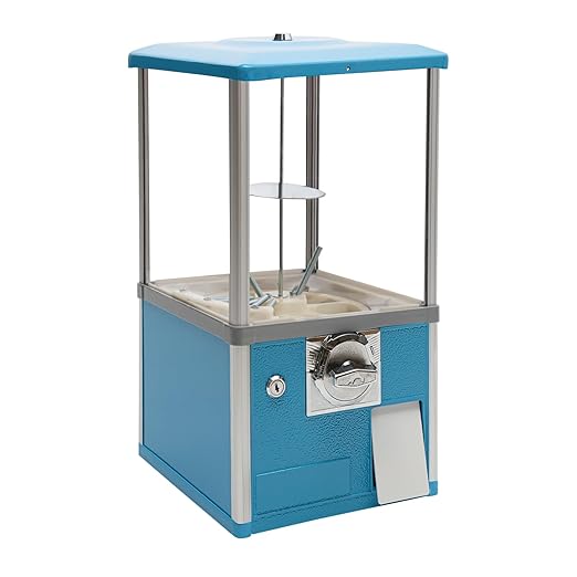 Vending Machine,Commercial Gumball Machine,Capsule Vending Machine for Business,Candy Vending Machine for Selling Capsule Toys Candies,1.77-1.97Inch Ball Diameter (Blue)