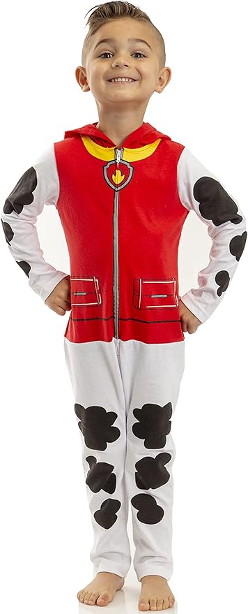 Paw Patrol Chase Marshall Skye Zuma Rubble Zip Up Cosplay Coverall Infant to Big Kid