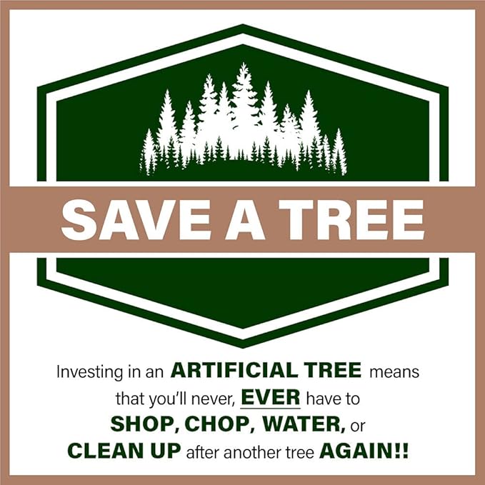 Fraser Hill Farm 7.5-Ft. Alaskan Pine Flocked Artificial Christmas Tree with Dual Multicolor & Warm White LED Lights and Stand, Prelit Foldable Fake Tree with Realistic Snowy Foliage for Home Decor