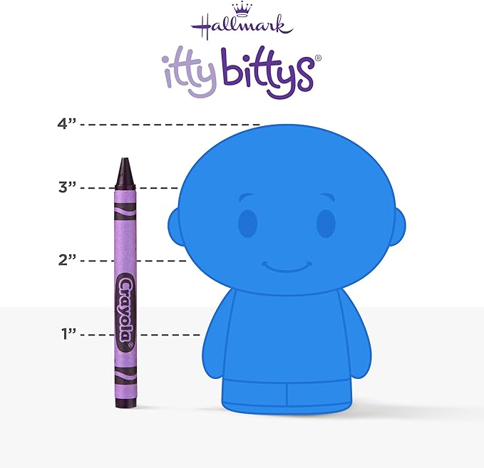 Hallmark itty Bitty Nickelodeon Spongebob Squarepants Plush Toy (Sandy Cheeks) 4" Mini Stuffed Animal, Easter Basket Stuffers