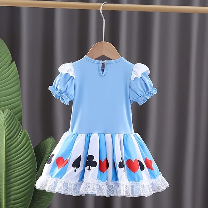 DYMCII Baby Girls Princess Ballet Dress Short Sleeve Leotards Skirted Tutu Dancewear Halloween Christmas Party Fancy Costume