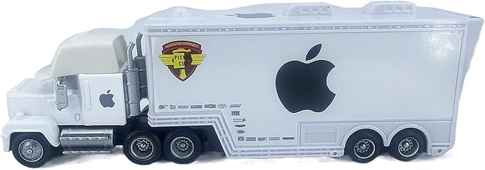 Portable Mini Toy Car and Truck Set 1:55 Diecast Model Metal Body Racers for Preschool Kids Ages 3+ Years (White)