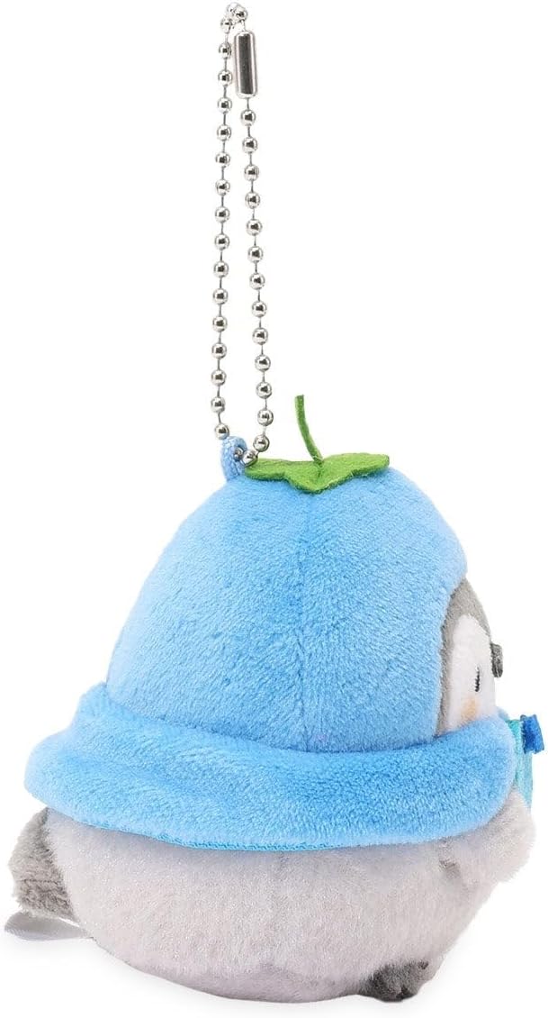 Mini Plush – 3" Penguin Collectible with Blueberry Hat – Officially Licensed Soft Bag Charm